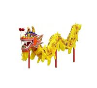 LMRXOFE Traje de danza del dragón de seda chino(Yellow,3.5M)