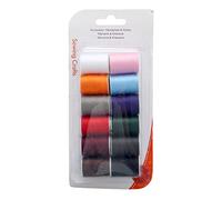 Lmrysalque 12 Uds hilo de coser poliéster colorido hilo de bordar para el hogar hilo de coser a mano