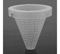 Lmrysalque 20 unids/Bolsa, alimentador de Cono para Tanque de Acuario, alimento Rojo Vivo para Peces, con ventosas