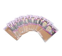 Lmrysalque 30 Uds. Gorro de peluca profesional elástico lavable conjunto de red para el cabello portátil (Rosa amarillento)