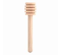 Lmrysalque 50 unids/set hogar de madera Mini mermelada miel tarro dispensador de varilla agitadora (Mini 8CM)