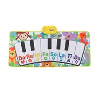 Lmrysalque Animal Piano Música Alfombra Portátil Juguete Educativo Regalo Teclado Play Mat para 3 Años Mayores