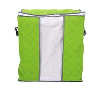 Lmrysalque Bolsa de Almacenamiento Plegable Ropa de Fibra de carbón Suéter Manta Armario Organizador Bolsa (Azul verdosa)