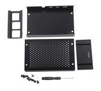 Lmrysalque Caja de aleación de Aluminio Protección de la Placa Base Componentes electrónicos Ligeros para Raspberry Pi4