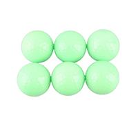 Lmrysalque Juego de 6 pelotas de golf nocturnas fluorescentes, brillantes, brillantes y brillantes, brillan en la oscuridad