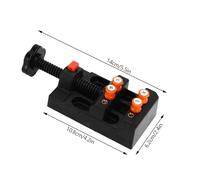 Lmrysalque Juego de 60 herramientas de taladro manual, broca helicoidal + taladro en miniatura de 0,3 a 1,2 mm + tornillo de banco para tallado artesanal