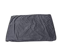 Lmrysalque Manta de bebé suave y cálida para evitar que se encoja, manta de felpa de doble cara para llevar puesta en casa y oficina (gris oscuro)