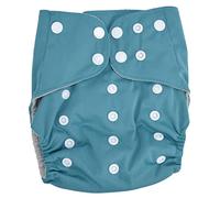 Lmrysalque Pañales lavables para bebé, tamaño medio, reutilizables, suaves, transpirables, pañales de tela con bolsillo ajustable (ES074-1205)