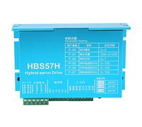 Lmrysalque Pantalla digital Controlador de motor paso a paso de circuito cerrado Pequeña vibración 57 Placa de controlador de motor paso a paso 24-48 VCC