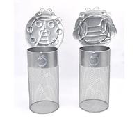 Lmrysalque Productos Personalizados de Hierro Forjado Mariquita Jaula para pájaros