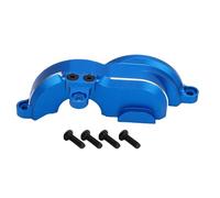 Lmrysalque Reemplazo de la Cubierta de Engranajes para 4-TEC DRIFT 1/10 RC Car Carcasa Protectora de Caja de Cambios de aleación de Aluminio (Azul)