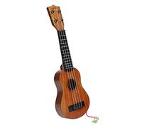 Lmrysalque Ukelele para niños Guitarra de 4 cuerdas Educativo Realista Ukelele musical portátil Juguete para principiantes (Tipo 1)
