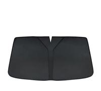LMSMGS Parasol Coche Delantero para Jeep Renegade Night Eagle(BU)/Renegade Desert Hawk(BU) 2000-2024, Plegable Aislamiento TéRmico Rayos UV ProteccióN Interior Accesorios,Black