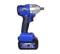 LMstarz Llave de Impacto Sin Cable Portátil 21V Kit 420Nm Pistola Taladradora 1/2Pulgada 2 Baterías 21V 6000mAh