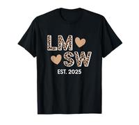 LMSW Est 2025 Licensed Master Social Worker Graduation Camiseta