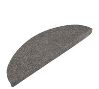 LMTYOENFG Alfombrillas autoadhesivas para escalones, 30 unidades, 56 x 17 | Insonorización y antideslizante para escaleras y pasillos. Alfombrillas textiles de fácil cuidado con tiras adhesivas
