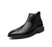 LMUIPMAA Botas Chelsea para Hombre Botas de Vestir Formales