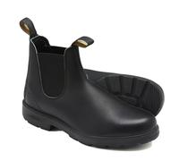 LMUIPMAA Hombres Botines Chelsea Tobillo Alto Botas De Vestir,Negro,38 EU