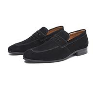 LMUIPMAA Hombres Penny Mocasines Comodidad Zapatos de Conducir Pantuflas