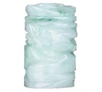 LMUTUNMPA Colgante Feng Shui, jade antiguo, grabado Panlong Jade Columna Hombres y mujeres Modelos Espíritu maligno dominante, Hecho a mano piedra