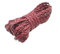 LMUTUNMPA Cordón de cuero trenzado, cordón PU 3 acciones 5 mm m Multicolor(16)