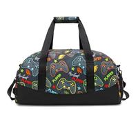 Lmwzh Bolsa de Deporte para niños, Ideal para Practicar Movimiento de Baile o Viajes nocturnos, Negro -, Arco Iris (Juego)