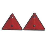 LMX1660 - Triángulos reflectantes rojos para camiones y caravanas, 2 unidades