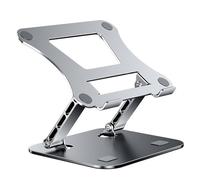 LMXRYPD Aleación de Aluminio Laptop Stand. Ajustable Stand Portatil. para Portátiles, Tabletas y Tabletas Gráficas de Menos de 17 Pulgadas(Silver)