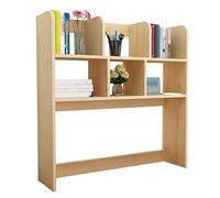 LMXRYPD Estantería de Escritorio, Organizador de Escritorio con 7 Compartimentos de Almacenamiento, Soporte Elevador de Monitor de 3 Niveles para Residencia, Oficina en Casa, Estudio(90cm/35.4in)