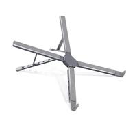 LMXRYPD Plegables Laptop Stand, Disipación de Calor Hueca, Ajuste Ergonómico de 6 Velocidades Compatible con Computadoras Portátiles de 11 a 15,6 Pulgadas(Gray)
