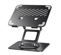 LMXRYPD Rotación de 360° Soporte Ordenador Portátil, Soporte PC Portatil Plegable, para Computadoras Portátiles de 11 a 17,3 Pulgadas