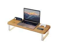 LMXRYPD Soporte Elevador Monitor, Base Para Monitor, Ideal para Estudio y Oficina(Natural,31.4in/80cm)