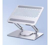 LMXRYPD Soporte Portatil, Soporte Elevador Portatil, Adopte un Soporte de Aleación de Aluminio Elevable, Disipación de Calor Hueca. para Portátiles y Tabletas(360° Rotation+Lifting)