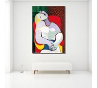 LMYCHENG Cuadro Le Rêve - Lámina de arte cubista - Arte mural clásico vintage - Pósteres de decoración para el hogar con obras de arte famosas (70x110cm/Sin marco)