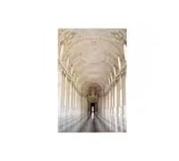 LMYCHENG Gran Galería Nórdica Palacio Pinturas en Lienzo Magníficos Pósteres de Pared Arte Columnata para Decoración de Sala de Estar Decoración del Hogar Marco de 20x30cm
