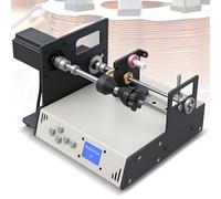 LMzythrop Máquina de Bobinado,Par 2.3nm,120-900 Vueltas por Minuto,Precisión 0.01mm,Bobinadora Automática Bobinas para Alambre Esmaltado,Hilo de Pescar,Alambre de Acero,Hilo de Seda