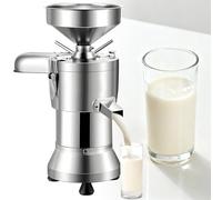 LMzythrop Máquina para Hacer Leche de Soja,Acero Inoxidable,25 Kg/H,Separa Leche de Soja y Bagazo,Leche Vegetal Maquina Create para Comedores,Restaurantes y Pequeñas Fábricas de Alimentos
