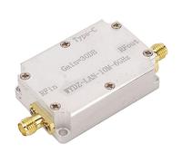 LNA Amplificador de Banda Ancha RF Amplificador de Bajo Ruido con Conector Hembra SMA para Radio (10 MHz - 6 GHz)