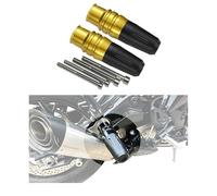 LNCZX Set de 2 Unidades Topes para KTM X-Bow GT-XR 2023 Deslizador de Cuadro Protección de Cuadro Piezas Accesorios para Motocicleta,Yellow