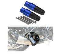 LNCZX Set de 2 Unidades Topes para KTM X-Bow GT-XR 2023 Deslizador de Cuadro Protección de Cuadro Piezas Accesorios para Motocicleta,Blue