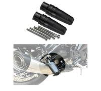 LNCZX Set de 2 Unidades Topes para KTM X-Bow GT2 2020 Deslizador de Cuadro Protección de Cuadro Piezas Accesorios para Motocicleta,Black