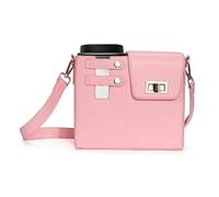 LNEMYQRS Bolsa de almacenamiento portátil para tazas de agua, soporte para botella de agua, correa de hombro ajustable para mujer, Rosa, Bolsa de almacenamiento portátil para taza de agua para mujer