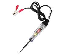 LNGJIN Lámpara de prueba de voltaje, DC 5V-100V Spannungprüfer,Comprobador de voltaje,Spannungstester,Auto Circuit Tester Pen,Strompprüfer con Prüfer Pruebas y pinza de cocodrilo y 1,2 m de alambre