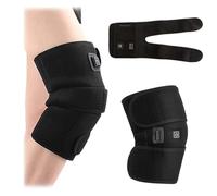 LNGJIN Rodilleras de calentamiento rápido, Almohadilla térmica para rodillas, Rodillera caliente con calor, Rodillera calentada por USB, terapia de calor para aliviar el dolor articular, 3 niveles