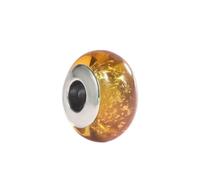 LNHBZ 2025classic Abalorios de cristal de Murano con forma de flor, hoja y arcoíris cósmico en plata de ley 925 para pulseras, joyería para mujer -AMC0257