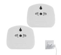 Lnhgh Adaptador de Enchufe - 2 Piezas Enchufe Doble Carga | Convertidor Estándar Británico con Fusible 13A para Malasia Singapur Vietnam Dispositivos Electrónicos