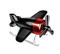 Lnhgh Ambientador de perfume para coche, perfume solar para coche - Difusores de para coche | Ambientadores automotrices con energía solar, difusor de perfume de avión de hélice, accesorios