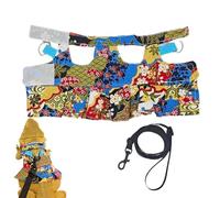 Lnhgh Arnés de Lagarto pequeño, arnés de dragón y Correa de Correa | Arness de Animales pequeños,Accesorios de Chaleco y Ajustable Deja lagartos, Camaleones, hámsters, ratón