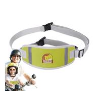 Lnhgh Arnés de motocicleta para niños, Arnés de seguridad de motocicleta para niños, Cinturón de seguridad reflectante para motocicleta, Correas transpirables para niños con batería para niños y niños