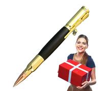 Lnhgh Bolígrafo de acción con perno, bolígrafo de acción y lápiz | Bolígrafo portátil creativo y fresco para firmas | Bolígrafo espacial con diseño ligero y duradero, regalo de negocios para novio